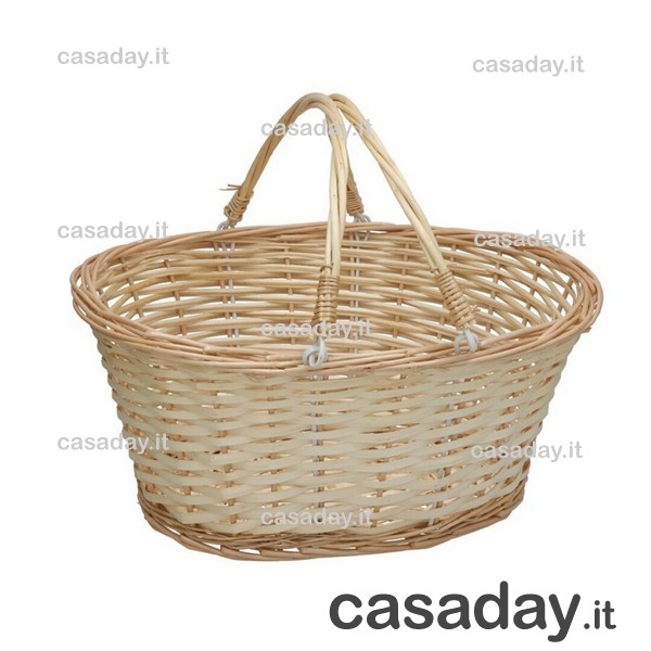 CESTO VIMINI OVALE CM.40 